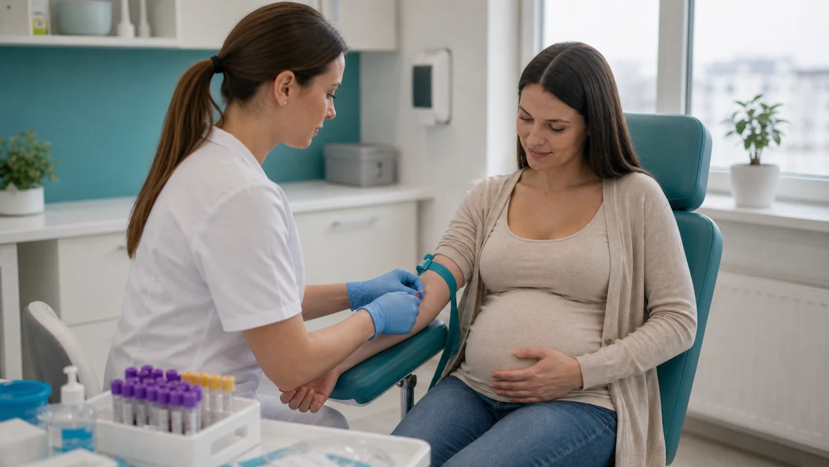 Uzimanje uzorka krvi za neinvazivni prenatalni test